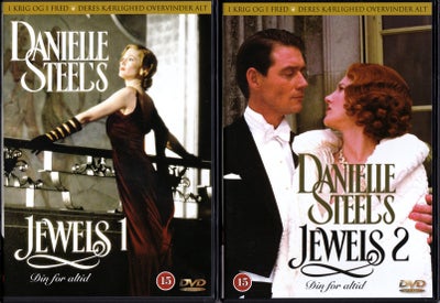 Jewels, Din for altid - Del 1 og Del 2 (1992), instruktør Roger Young, DVD, drama, Meget velholdt ud