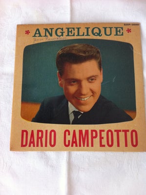 EP, Dario Campeotto, Angelique, EP grammofonplade med Dario Campeotto (1939-2023) med blandt andet s