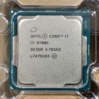 Processor, Intel , I7-8700K