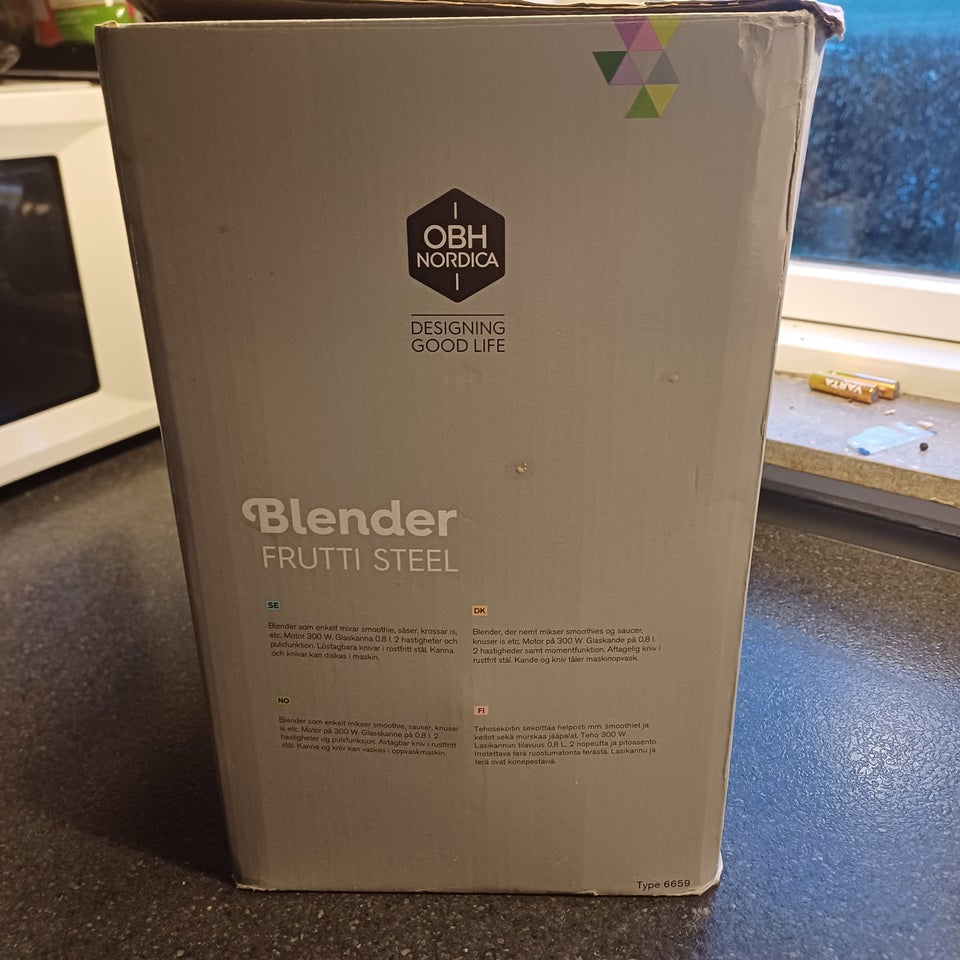 Frugt blender, OBH Nordica