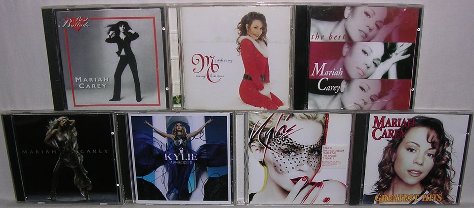 Mariah Carey – Kylie Minoque: Blandet, rock
