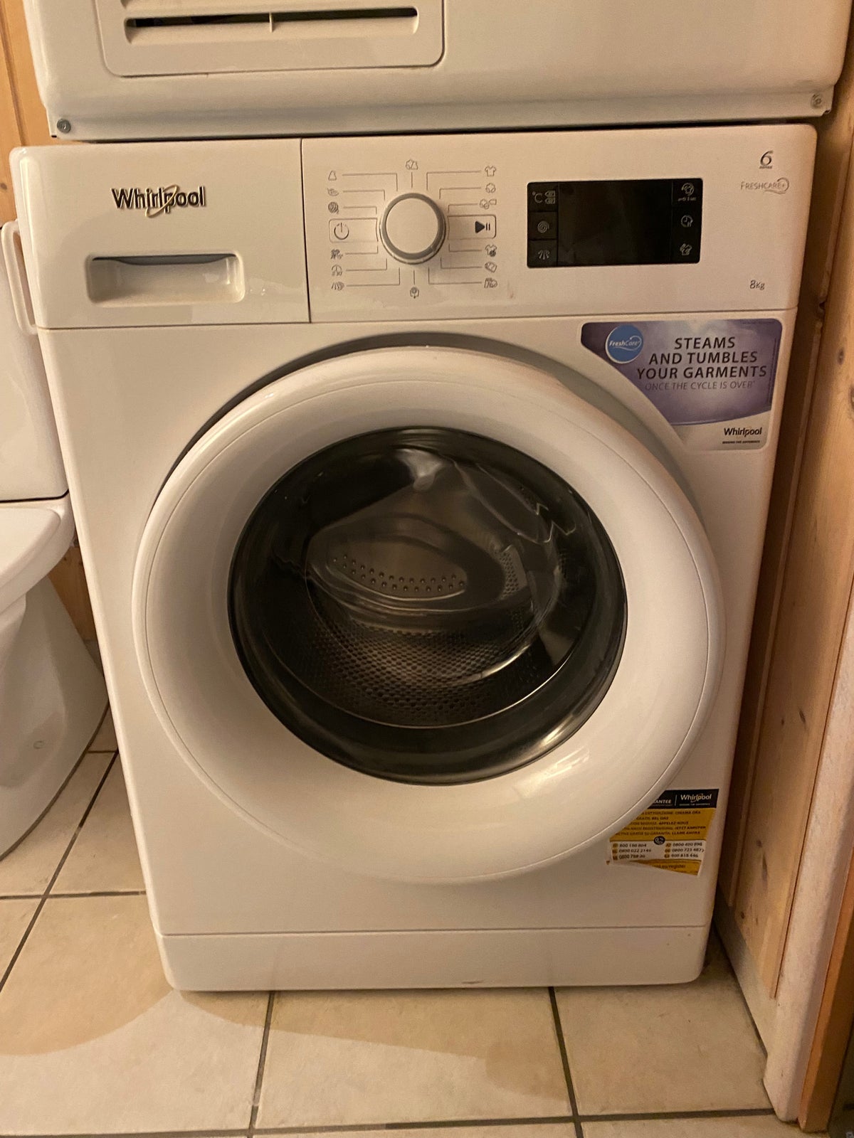Hvad resident Retfærdighed Whirlpool vaskemaskine, - dba.dk - Køb og Salg af Nyt og Brugt