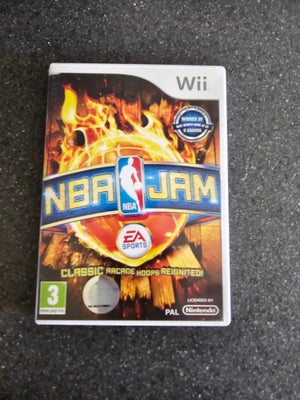 Nba Jam, Nintendo Wii, sport, Fejler ingen ting 

Sender gerne men i betaler selv porto