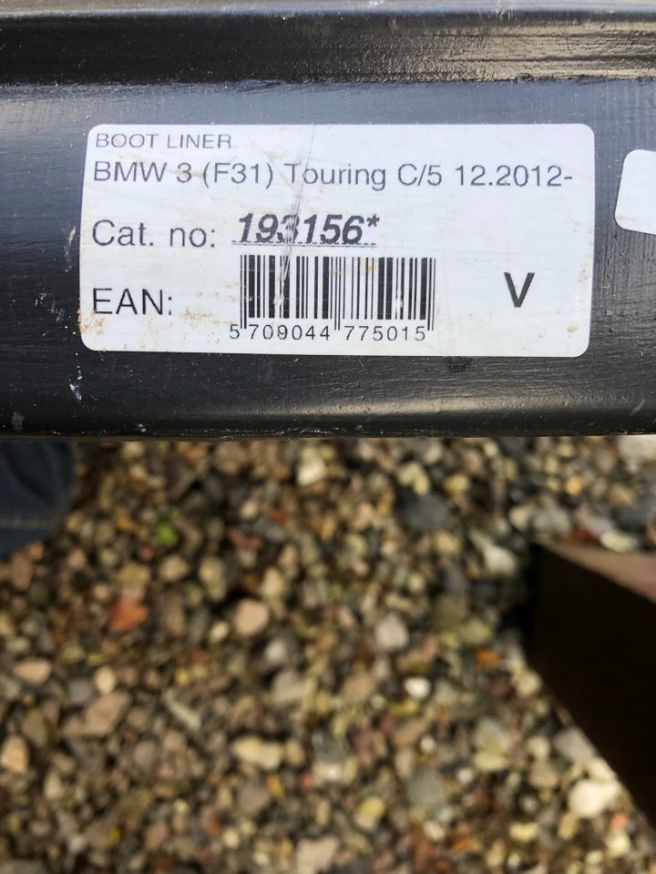 Interiør, Bagagerumsbakke nedsat!, BMW 3 serie touring