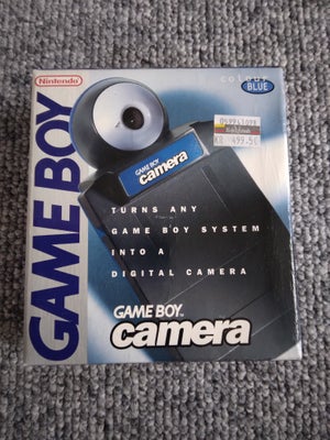 Kamera, Gameboy, Nintendo, Blå kamera