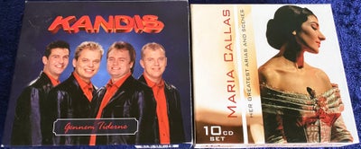 Kandis & Callas: Box cd'er, pop, Kandis - Gennem tiderne - 4 cd'er - 2003

Maria Callas - Her greate