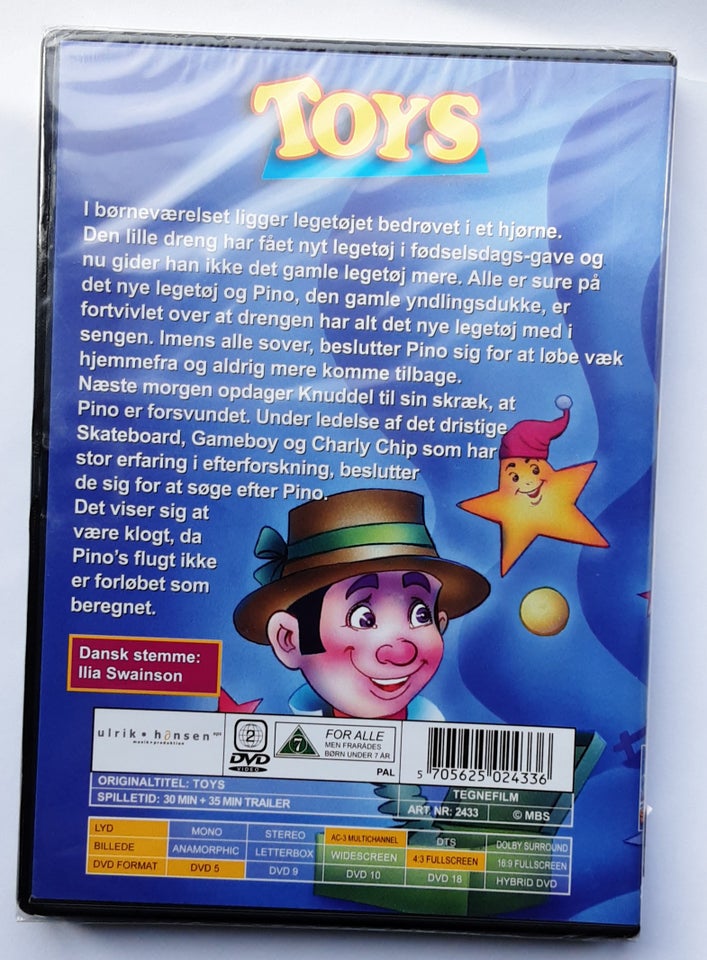 Toys (NY I FOLIE), DVD, tegnefilm