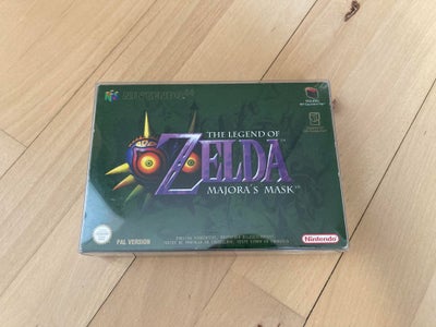 Zelda: Majoras Mask CIB, N64, adventure, Lækkert eksemplar af The Legend of Zelda: Majoras Mask til 