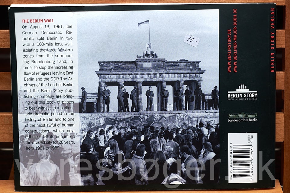 The Berlin Wall 1961-1989, emne: historie og samfund