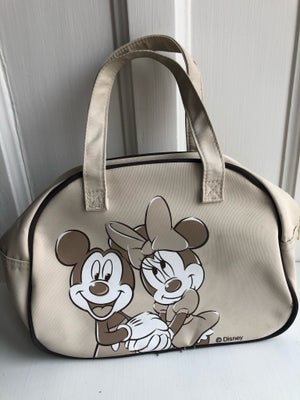Anden håndtaske, Disney, andet materiale, Rigtig sød mindre taske med Minnie og Mickey Mouse. Den er
