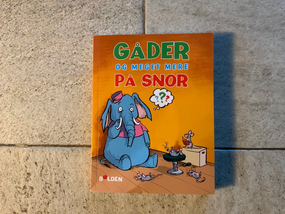 GÅDER OG MEGET MERE PÅ SNOR, Bolden