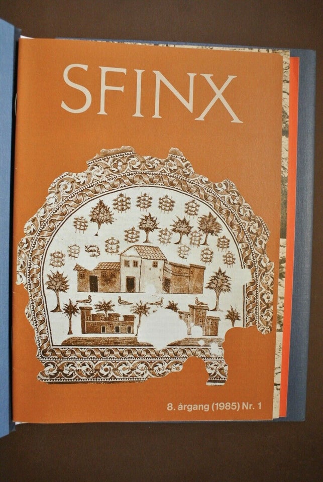sfinx nr. 1-4 1985 8. årgang i samlemappe. , emne: historie og
