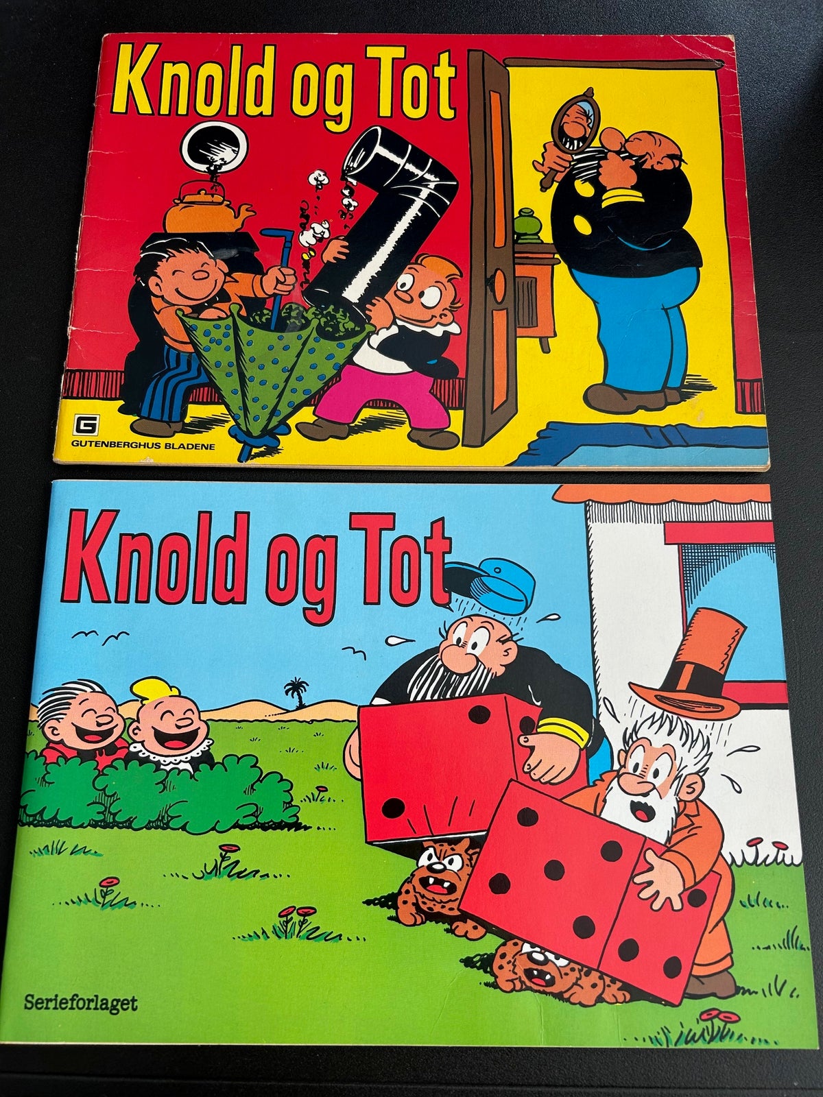 13 Knold og Tot-hæfter 1953-1986, Tegneserie