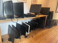 Computere, skærme, keyboards