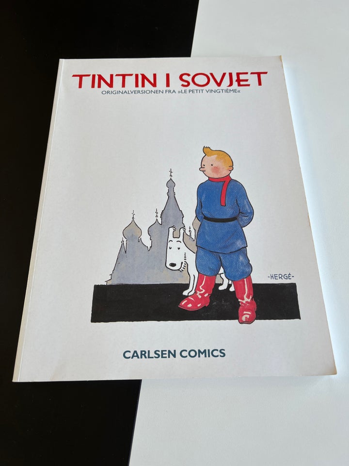 Tintin i Sovjet , Hergé, Tegneserie