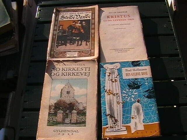 4 stk. ældre Bøger., emne: religion