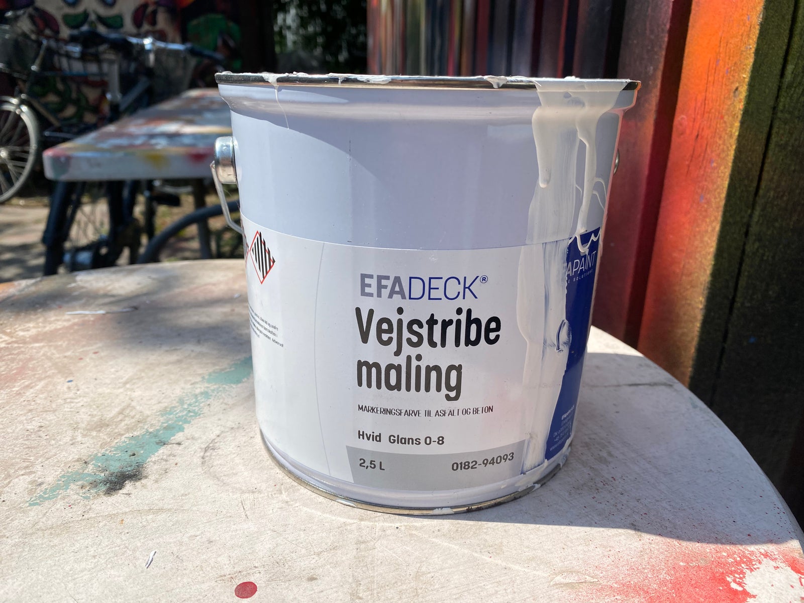 Vejstribe Esbjerg paint, 2 liter – dba.dk – Køb og Salg af Nyt og Brugt