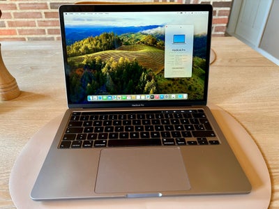 MacBook Pro, 1,4 GHz, 8 GB ram, 256 GB harddisk, God, Hurtig 13,3" MacBook PRO Retina i Space Grey m