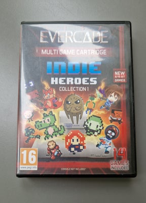Indie Heroes Collection 3, Evercade, Indie Heroes Collection 3 sælges. 

Kan sendes med DAO for 45kr