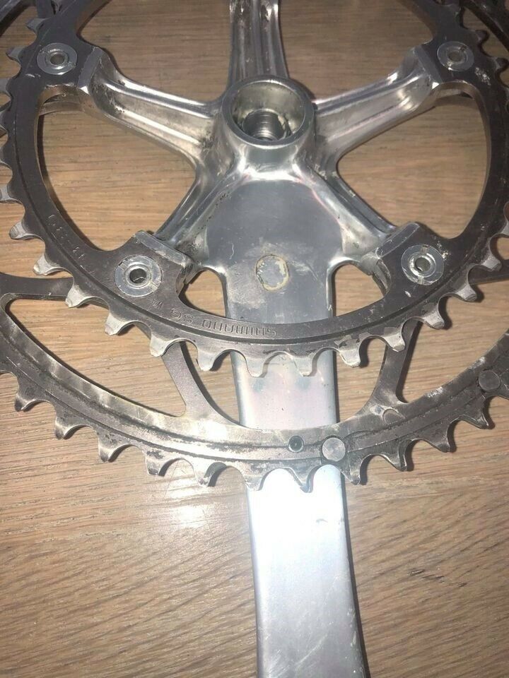 Kranksæt, shimano dura ace 7700 crankset