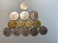 Vesteuropa, mønter, 19601979