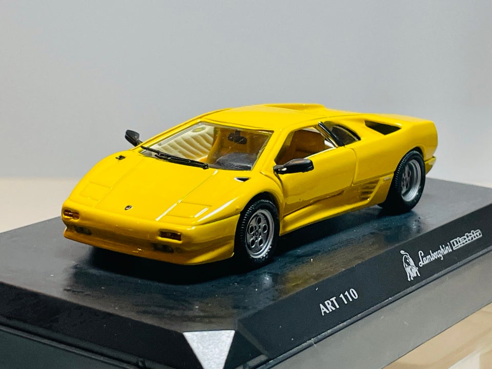 Modelbil, Detailcars Art no 110 Lamborghini Diablo, skala