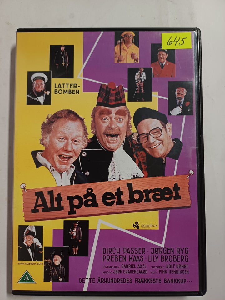 Alt på et bræt, DVD, familiefilm