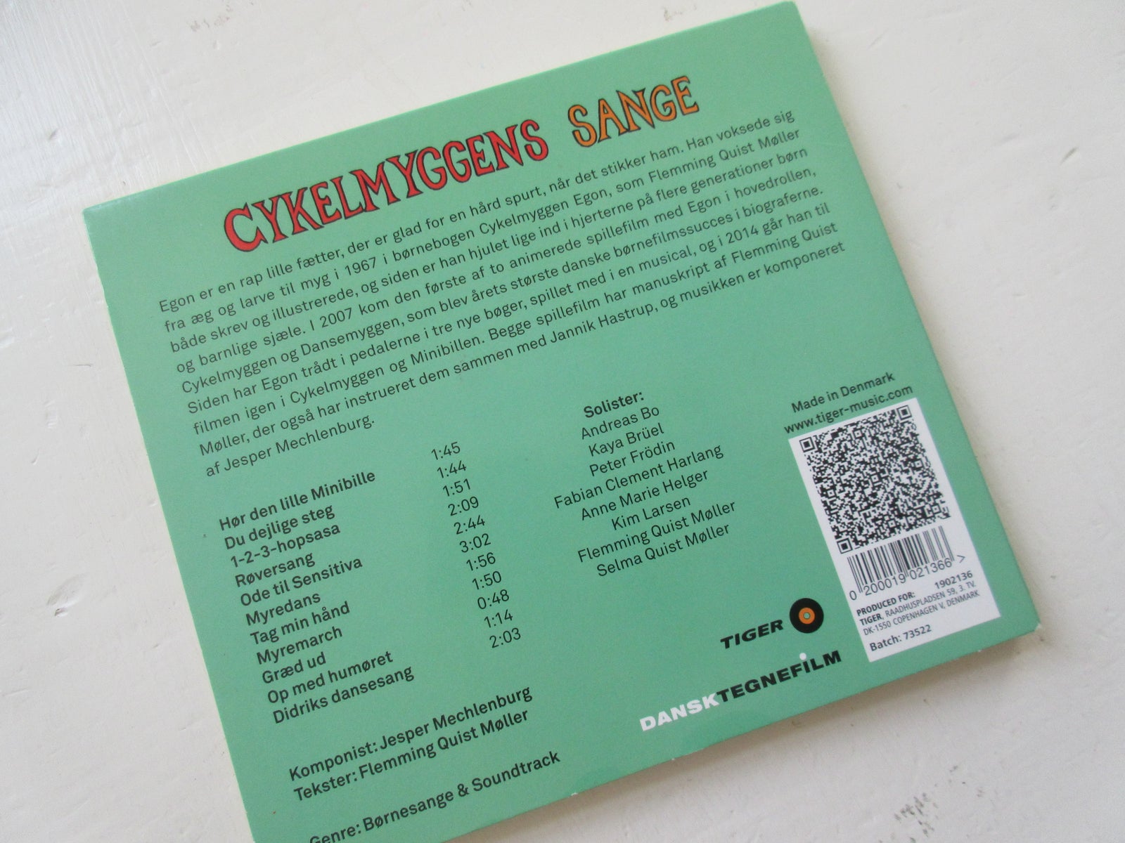 Kim Larsen m.fl.: Cykelmyggens sange, pop