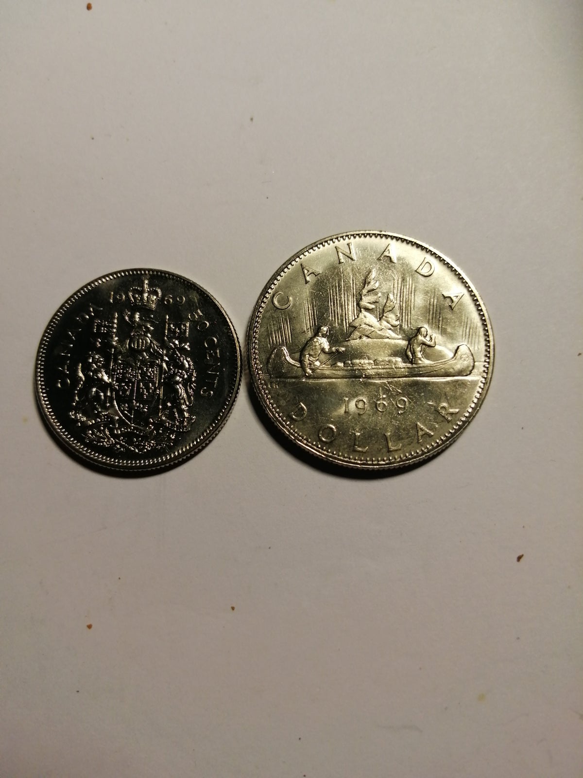 Vesteuropa, mønter, 1969