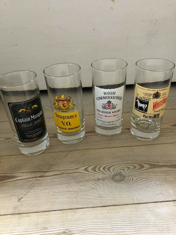 Glas, Drikke glas, Div Whisky mærker