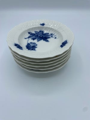 Porcelæn, Mini dyb tallerken, Royal copenhagen, Blå blomst svejfet