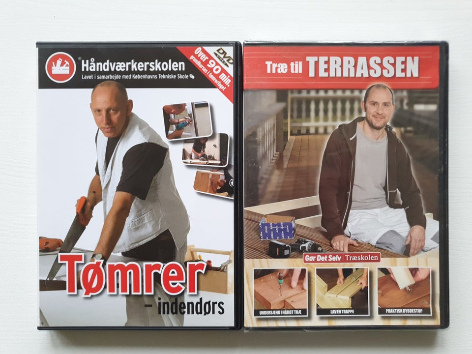 Faglære Tømrer, instruktør Tømrerfaget, DVD