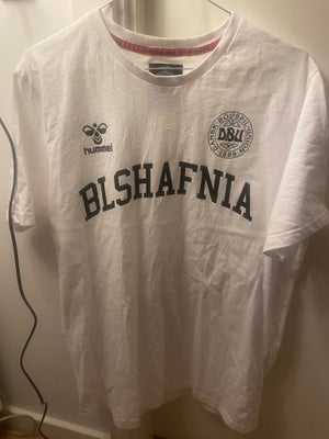 T-shirt, BLS, str. L,  Hvid,  God men brugt, BLS Hafnia hvid Dbu t-shirt
Størrelse L
Okay stand
Sælg