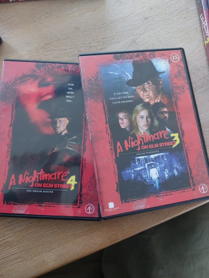 A nightmare on elm street, DVD, gyser