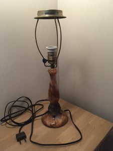 Antik Bordlampe DBA - og brugte bordlamper