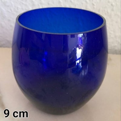 Glas, Blå vase
