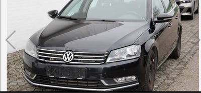 VW Passat, 2,0 TDi 140 Comfortline Variant, Diesel, 2011, km 329000, sort, 5-dørs, st. car., 17" alu