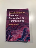 General Principles of the European Human Rights , Janneke
