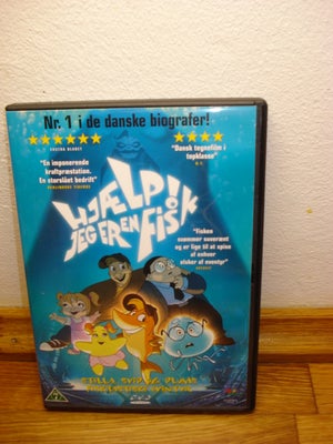 Hjælp jeg er en Fisk, instruktør Michael Hegner og Stefan Fjeldmark, DVD, animation, Dansk tegnefilm