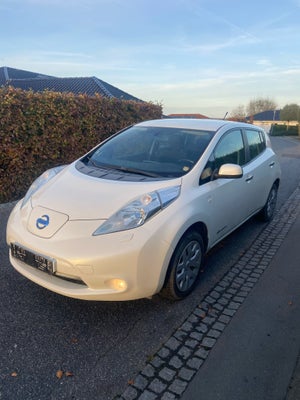 Nissan Leaf, 24 Tekna, El, aut. 2012, km 49000, perlemorshvid, nysynet, klimaanlæg, aircondition, AB