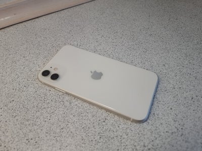 iPhone 11, 128 GB, hvid, Perfekt, Her sælges en rigtig fin Iphone 11 i hvid.

Nulstillet og klar til
