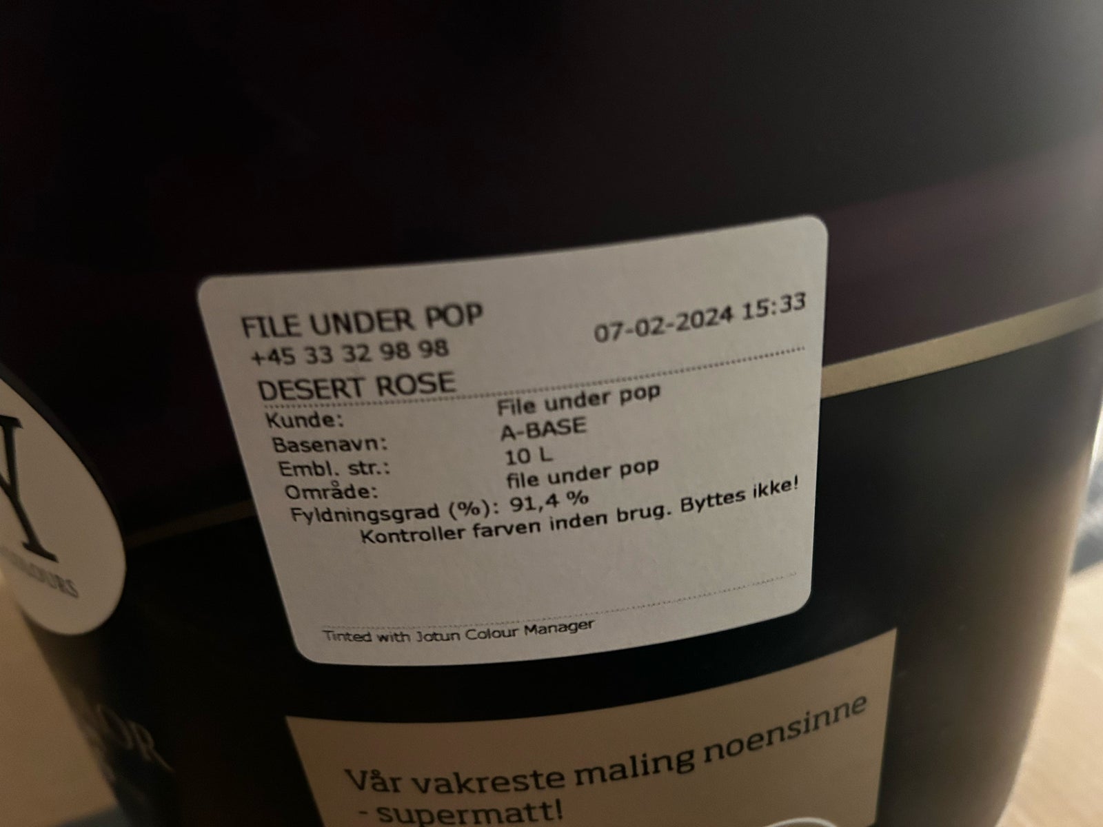 Maling, File under pop, 10 L liter