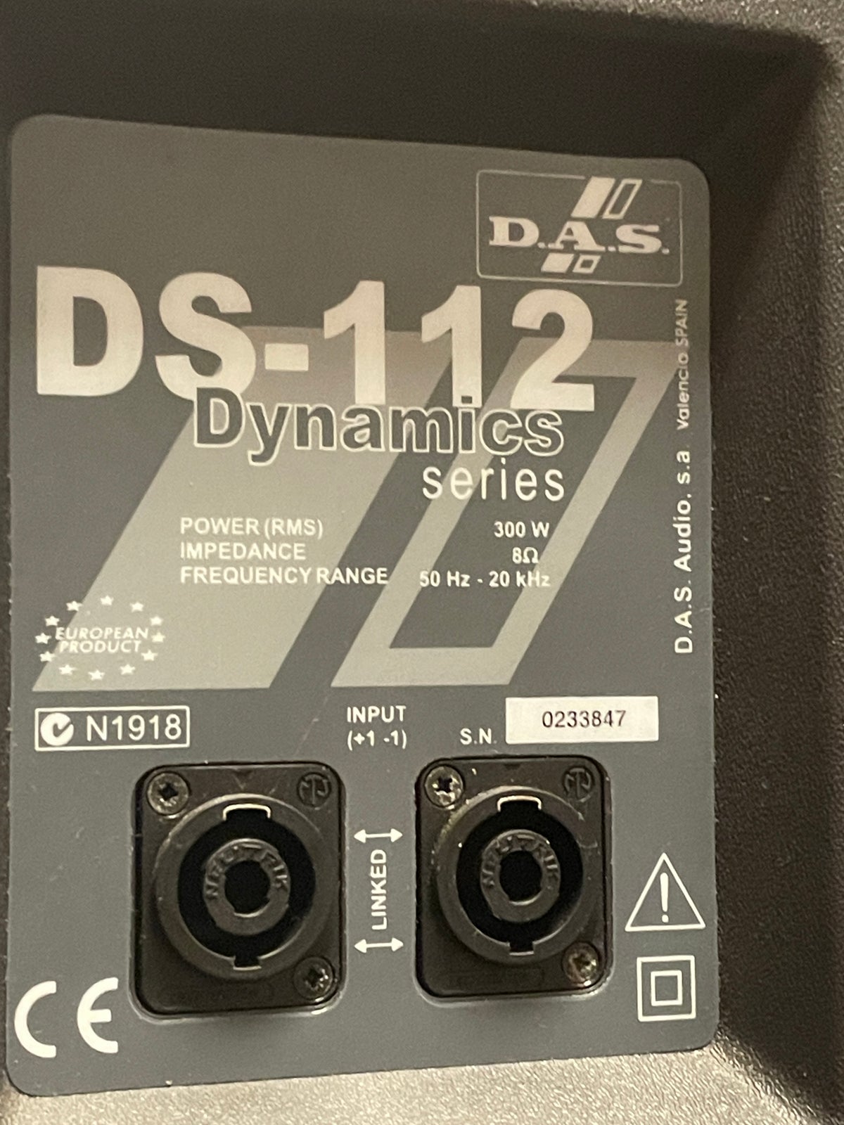 PA, D.A.S. DS-112