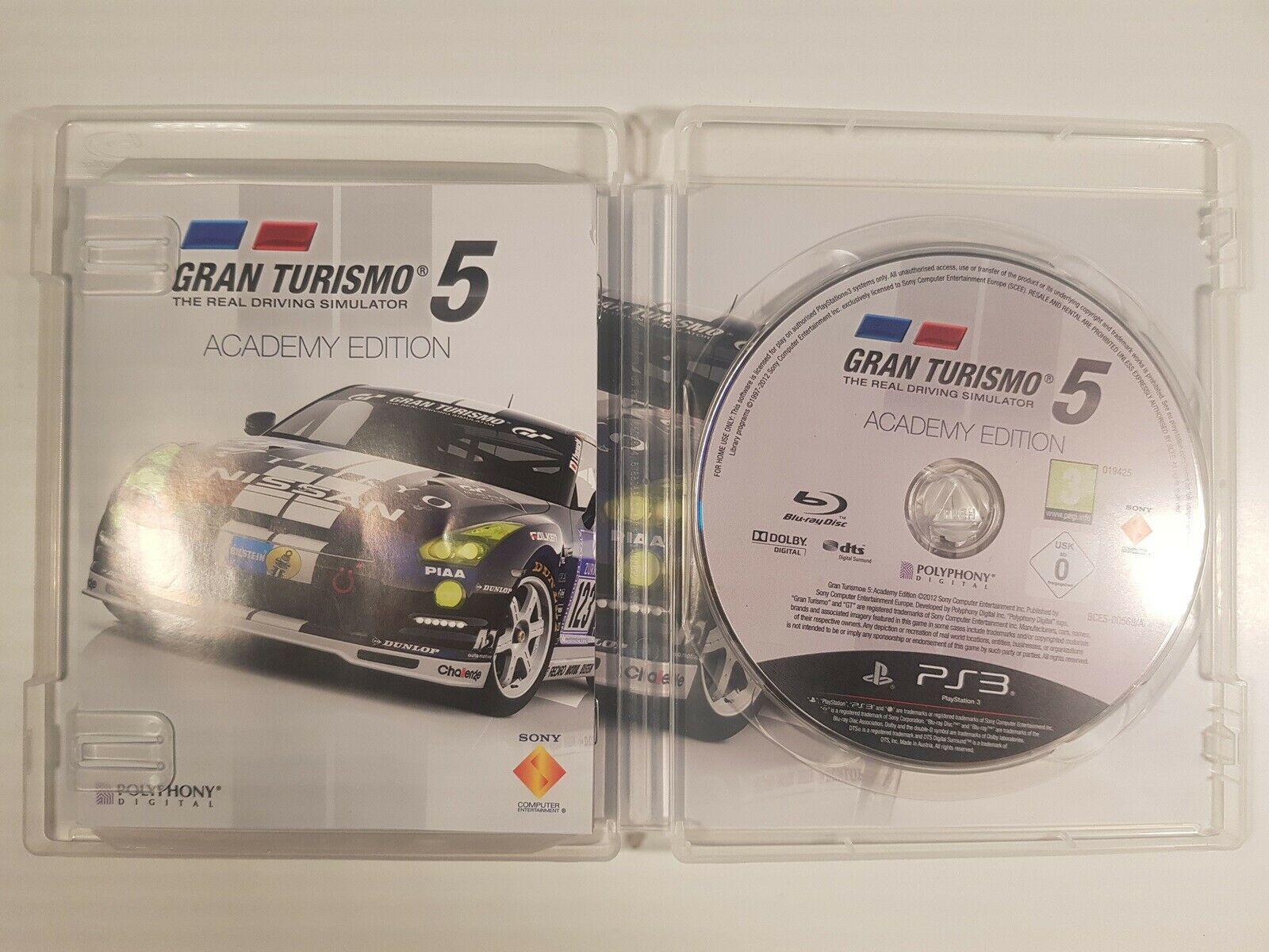 Gran Turismo 5, Academy edition, PS3