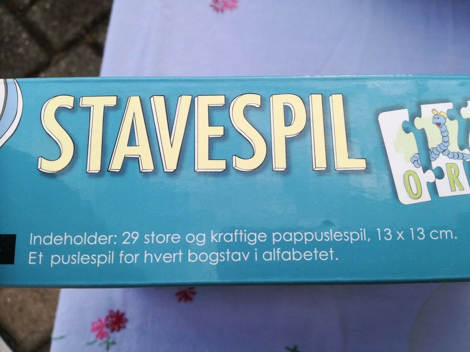 Lær at stave med Hr. Skæg, Børnespil, puslespil