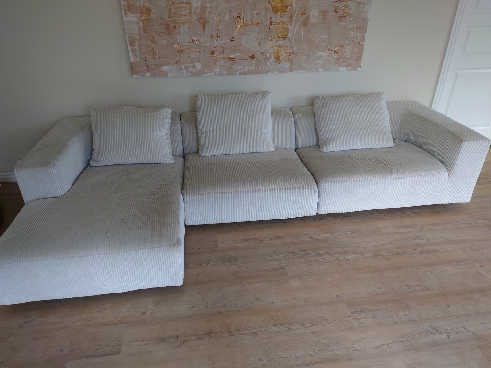 Sofa, stof, 4 pers.