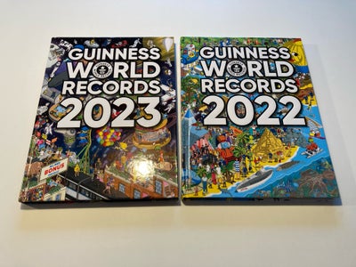 Guinness World rekords , Diverse, Guinness World records
2022 og 2023
Begge i pæn læst stand
Sælges 