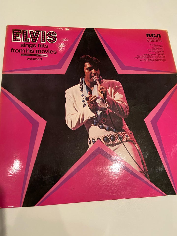 LP, Elvis, Elvis sings hits from his movies