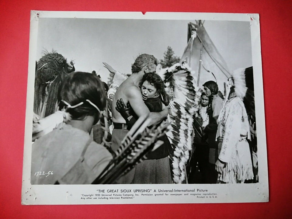 Foto, Pressefoto "The Great Sioux Uprising" 1953.