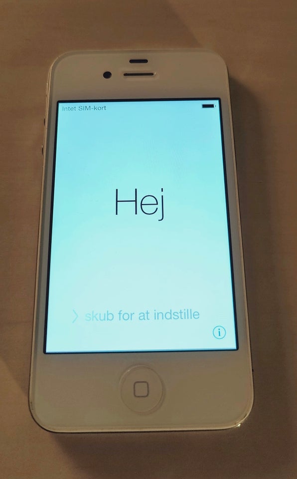 iPhone 4, 16 GB, hvid